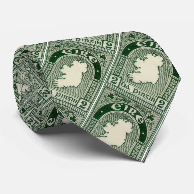 Vintage irländskt frimärke, 1922 slips (Rullad)