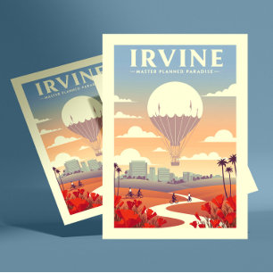 Vintage Irvine California Vykort