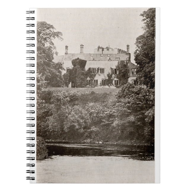 Vintage Isel Hall, Cockermouth Anteckningsbok (Framsidan)