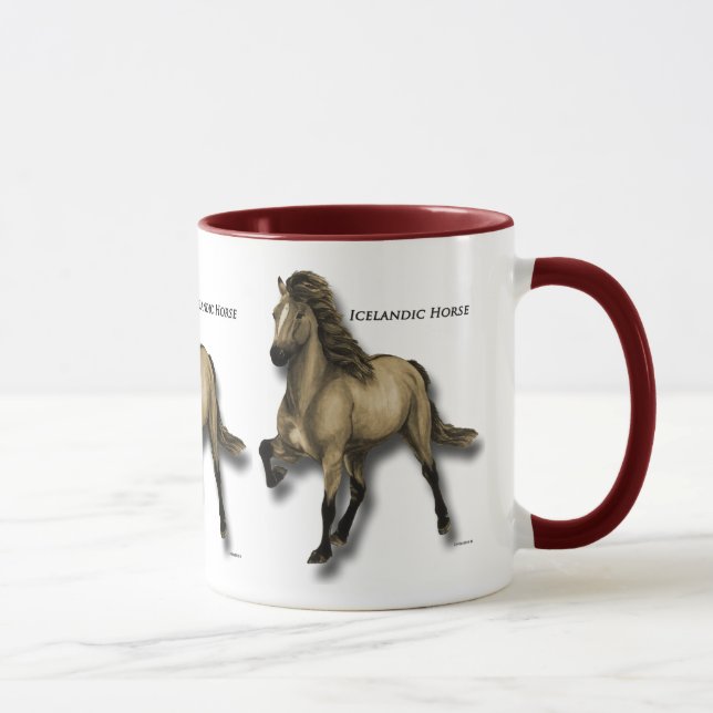 Vintage isländsk mugg (Höger)