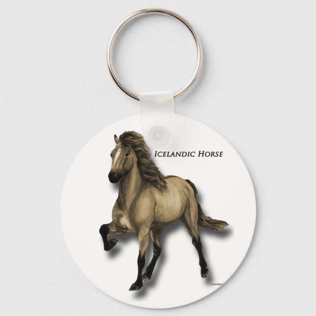 Vintage isländska nyckelring (Framsida)