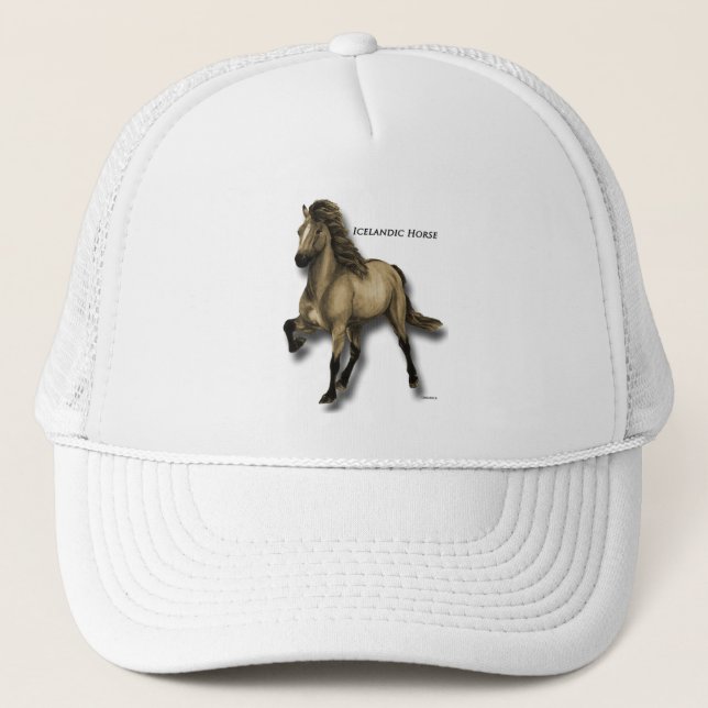 Vintage isländska truckerkeps (Framsida)