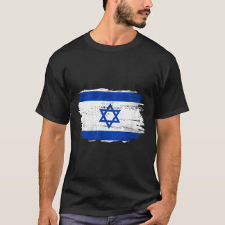 Vintage Israel Flagga för israelisk gåva T Shirt