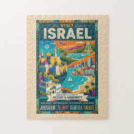 Vintage Israel-resemalj Pussel