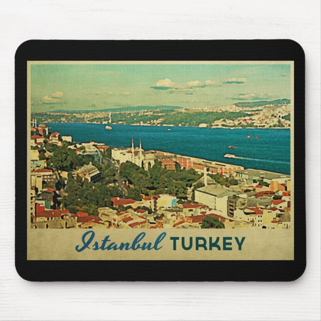 Vintage Istanbul Turkiet Musmatta (Framsidan)