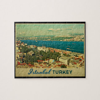 Vintage Istanbul Turkiet Pussel