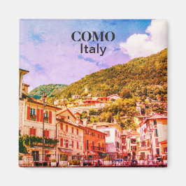 Vintage Italien Como Town Souvenir Magnet