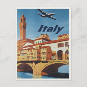 Vintage Italien Resepostkort Vykort
