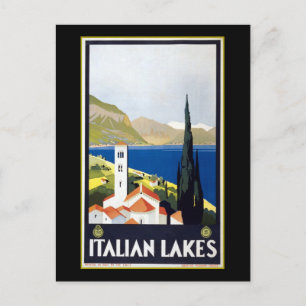 Vintage Italien resereklambild Vykort