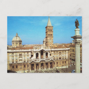 Vintage Italien, Rom, S Maria Maggiore Vykort