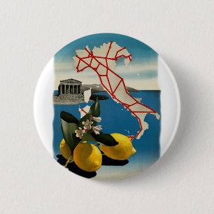 Vintage Italien Travel Knapp