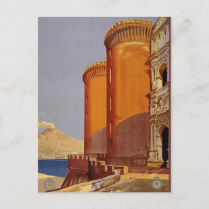 Vintage Italien Travel Poster Vykort
