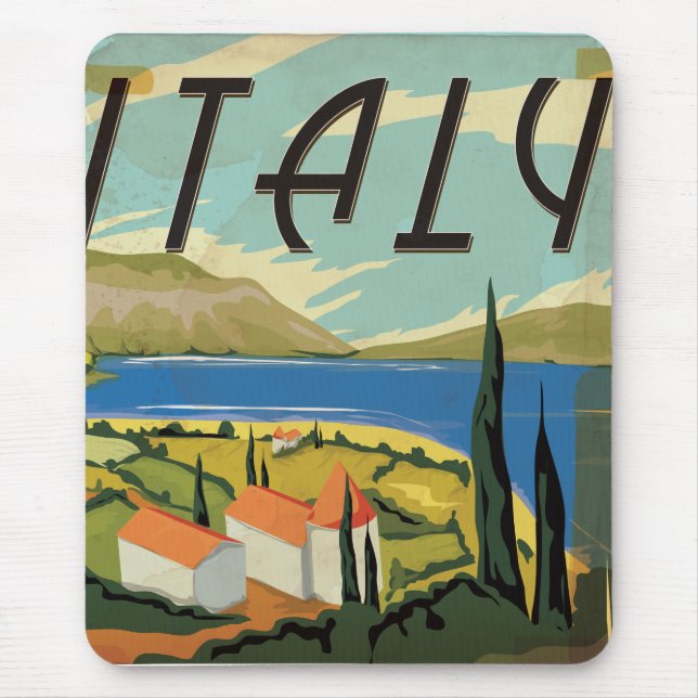 Vintage italiensk affisch musmatta (Framsidan)