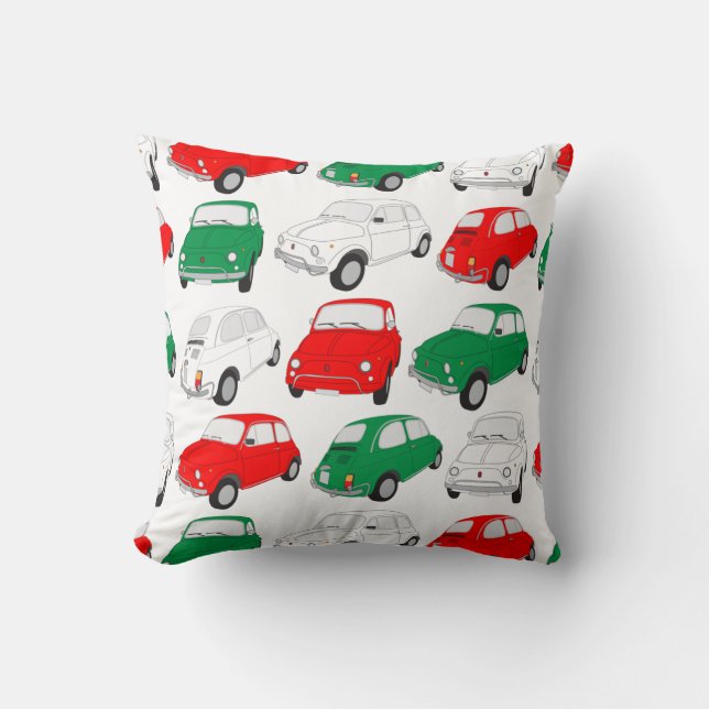 Vintage Italienska Mönster Cushion Kudde (Framsida)