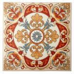 Vintage Italienska Mönster Kakelplatta<br><div class="desc">Uppgradera ditt utrymme med en keramisk bricka i vintagen i mönster. Utforska en fantastisk,  autentisk perfekt för väggar,  golv eller bakgrundsbrytning!</div>