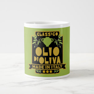 Vintage Italienska olivolja Jumbo Mugg