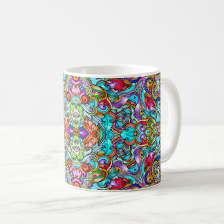 VINTAGE ITALIENSKA ORNAMENTAL COFFEE MUGG
