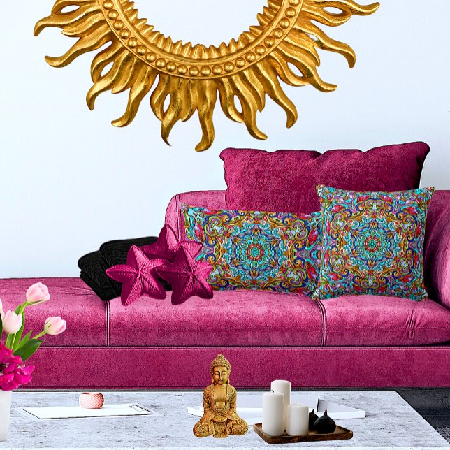 VINTAGE ITALIENSKA ORNAMENTAL KUDDE (Skapare uppladdad)