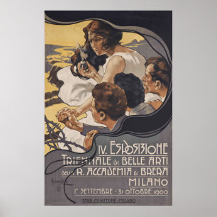 Vintage italienska poster