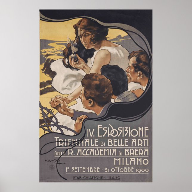 Vintage italienska poster (Framsidan)