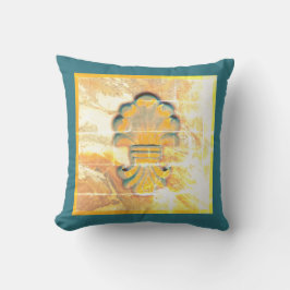 Vintage Italienska Stil Medallion Kudde