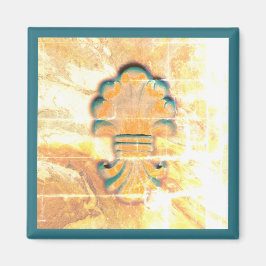 Vintage Italienska Stil Medallion Magnet