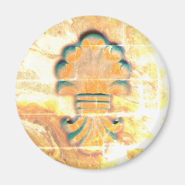Vintage Italienska Stil Medallion Magnet