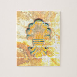 Vintage Italienska Stil Medallion Pussel