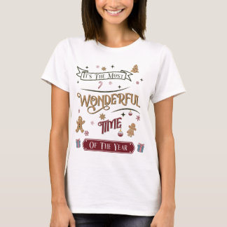 Vintage It's The Most Wonderful Time T Shirt