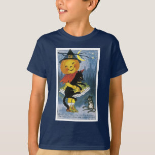 Vintage Jack o' Lantern Barnunge T-shirt