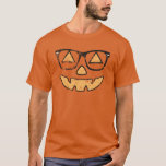 Vintage Jack-O-Lantern med T-skjorta av glas Tröja<br><div class="desc">Det är den klassiska vintagen med jack-o-lantern med glasögon Halloween-t-shirt! Perfektens lustiga orange Halloween fest-skjorta. Välj den här designen på många skjortor färg och stilar,  och ta din i dag!</div>