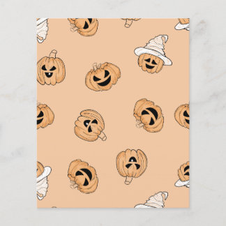 Vintage Jack-o'-Lantern Pumpamönster Scrapbook