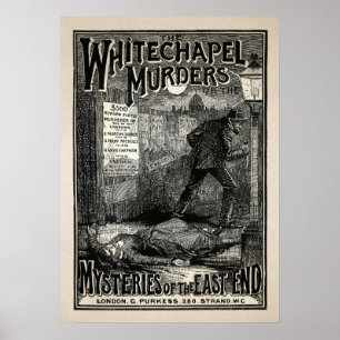 Vintage Jack Ripper Art Poster