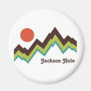 Vintage Jackson Hål Magnet