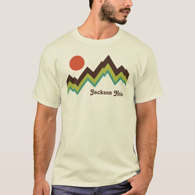 Vintage Jackson Hål T Shirt (Framsida)