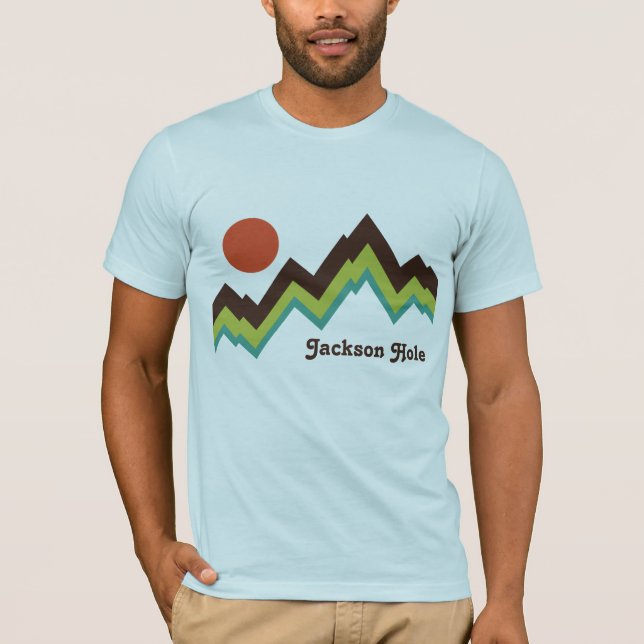 Vintage Jackson Hål T Shirt (Framsida)