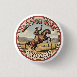 Vintage Jackson Hole Bucking Bronco wyoming gossar Knapp