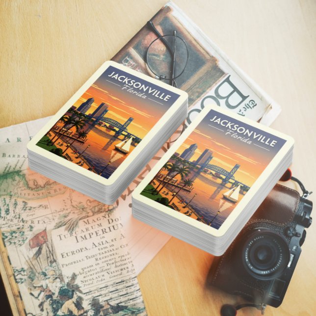 Vintage Jacksonville Florida Casinokort (Skapare uppladdad)