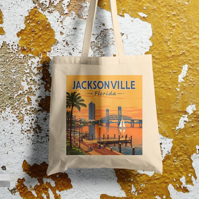 Vintage Jacksonville Florida Tygkasse (Skapare uppladdad)