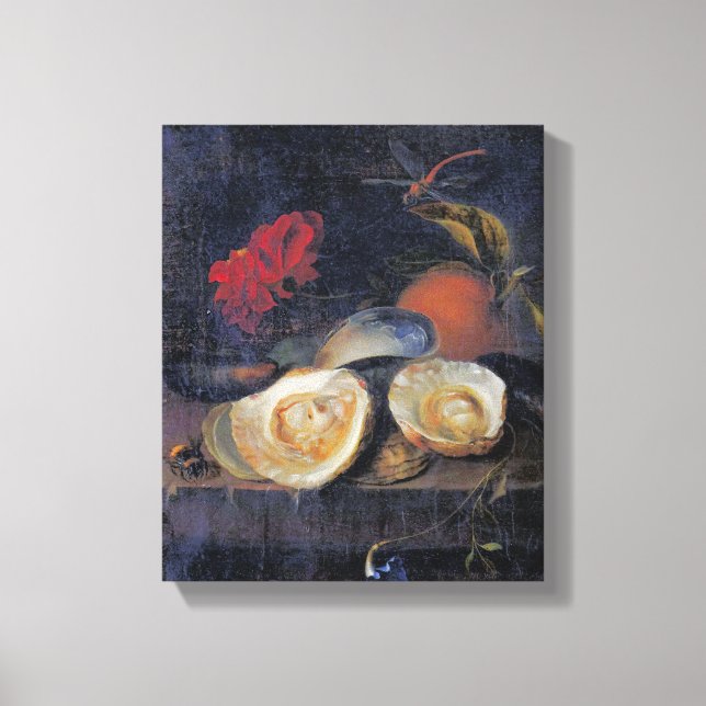 Vintage Jakob Bogdany still Life Canvastryck (Framsida)