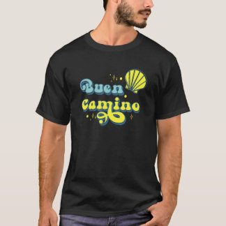Vintage Jakobsweg Buen Camino Pilgrim Salute T Shirt