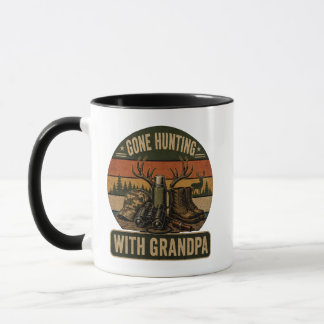 Vintage jaktpresent till farfar/Jägare Mugg