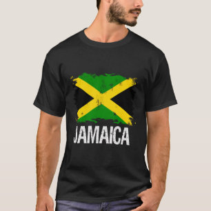 Vintage Jamaica Jamaican Flagga Pride T Shirt