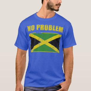 Vintage Jamaica No Problem Jamaican Flagga T Shirt