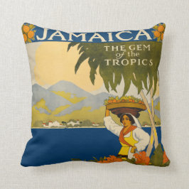 Vintage Jamaica Pillow Kudde