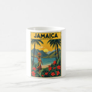Vintage Jamaica Resor Kaffemugg