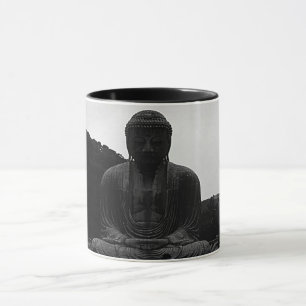 Vintage Japan Kamakura Underbar Buddha-turister HP Mugg