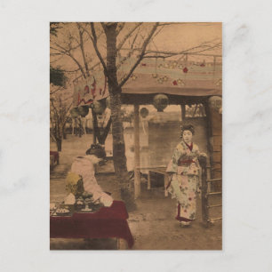 Vintage Japan Vykort