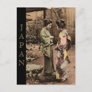 Vintage Japan Vykort