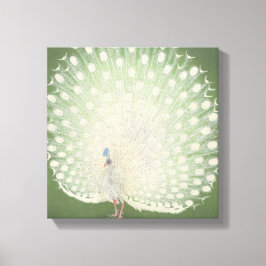 Vintage Japansk Fine Art | Peacock Canvastryck